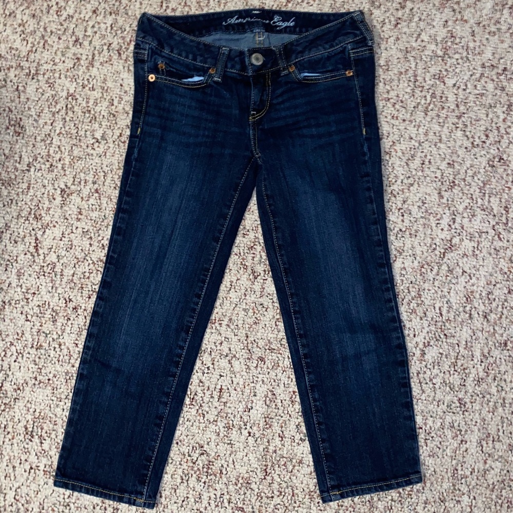 American Eagle skinny stretch capri jeans - Picture 3 of 5